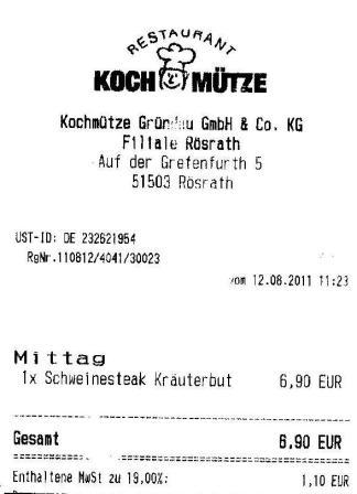 ibfv Hffner Kochmtze Restaurant